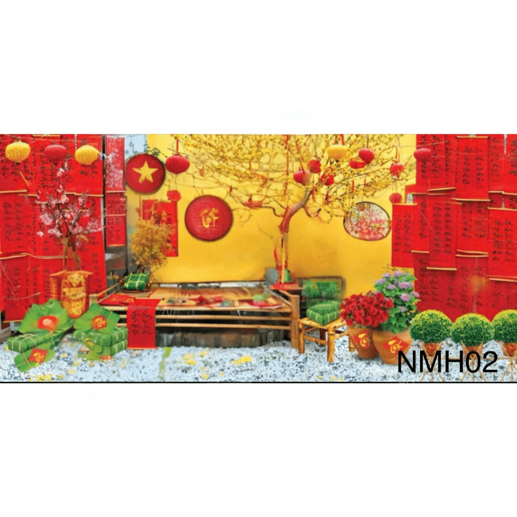 BACKDROP NMH02 (10ft x 7.5ft) LUNAR NEW YEAR 2 lb