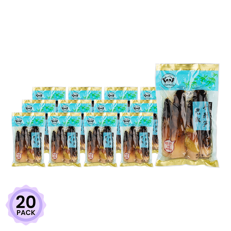 新健康 泡椒手剥笋 4-6根 450 克*20 包