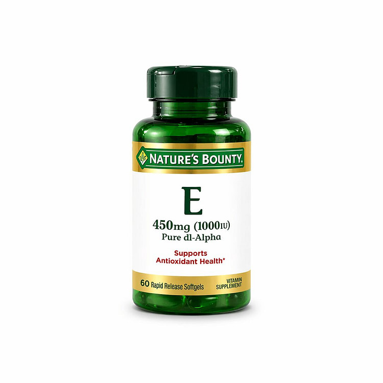 维生素E 450mg（1000IU）软胶囊 60粒 1 瓶