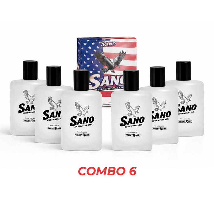 COMBO 6 CHAI DẦU SANO MỸ 1.69 fl.oz