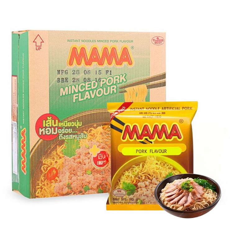 MAMA猪肉味方便面 一箱