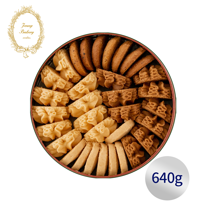 Hong Kong JENNY Cookies 4mix Butter Cookies 640 g