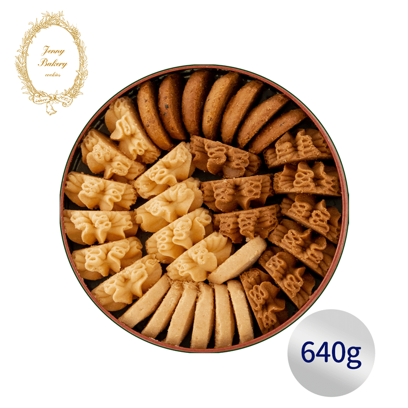 Hong Kong JENNY Cookies 4mix Butter Cookies 640 g