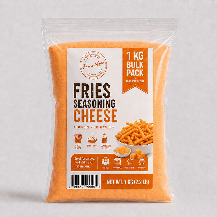 Ferna Filipino Style Fries Seasoning - Cheese 1KG 1000 g