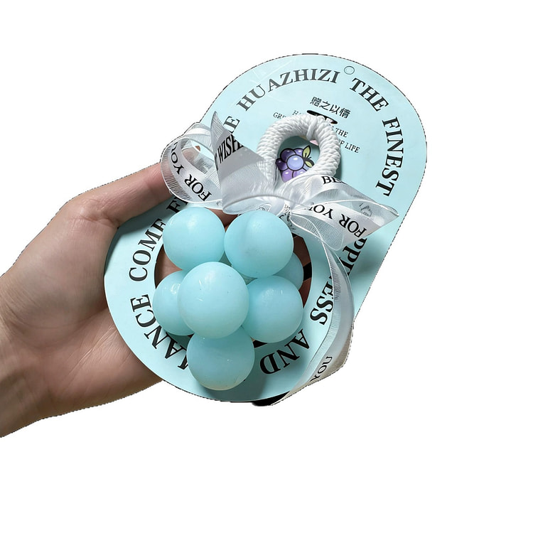 Grape Hand Made Soap Blue Macaron Hand washing 1 count