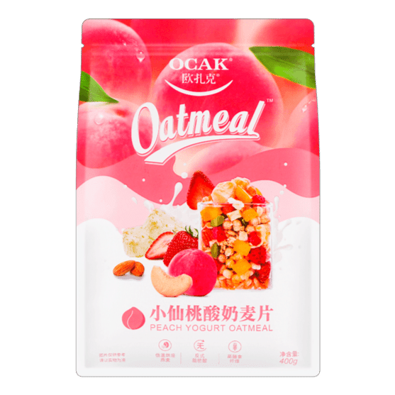 OCAK Peach Yogurt Oatmeal 400 그램