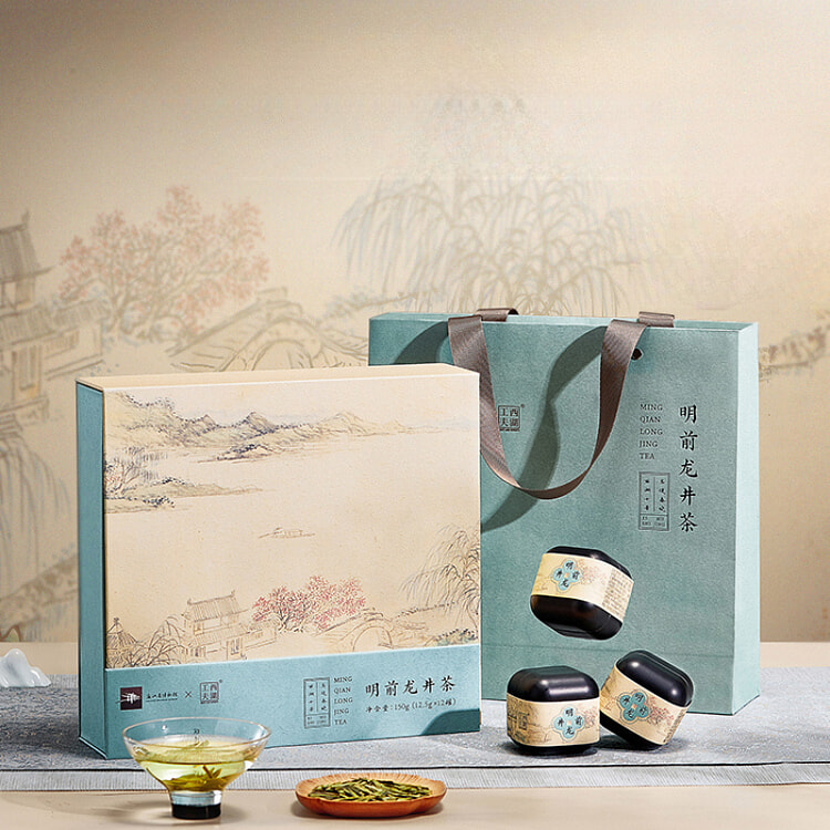 Longjing tea gift box 150g*1 box