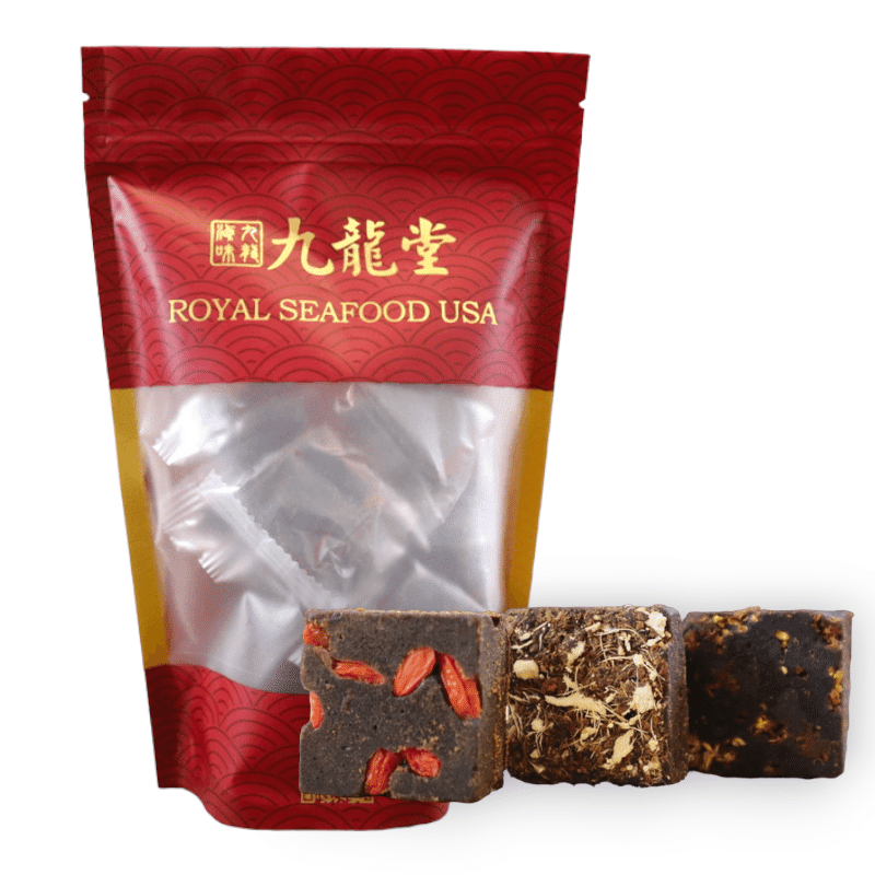 Royal Seafood USA Yunnan Ancient Handmade Brown Sugar 12pcs in Osmanthus 12 each