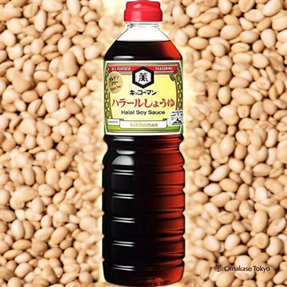 Kikkoman Halal Gluten-Free Soy Sauce 1L 1200 g