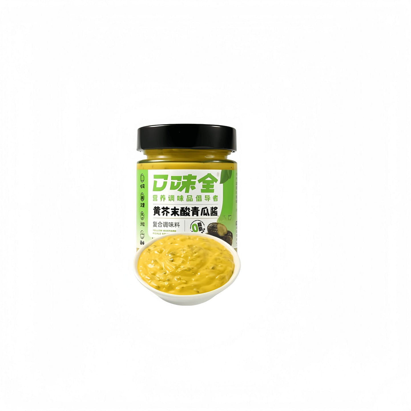 Full Flavor Yellow Mustard Pickle Sauce 180g 180 g