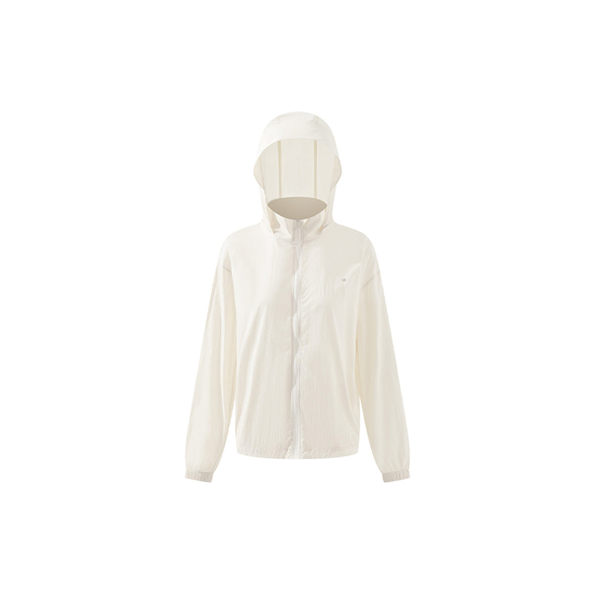 Ubras Lightweight Detachable Hat Unisex Anti-UV Jacket, Sun-Protective Clothing – Furui White-M 50 g