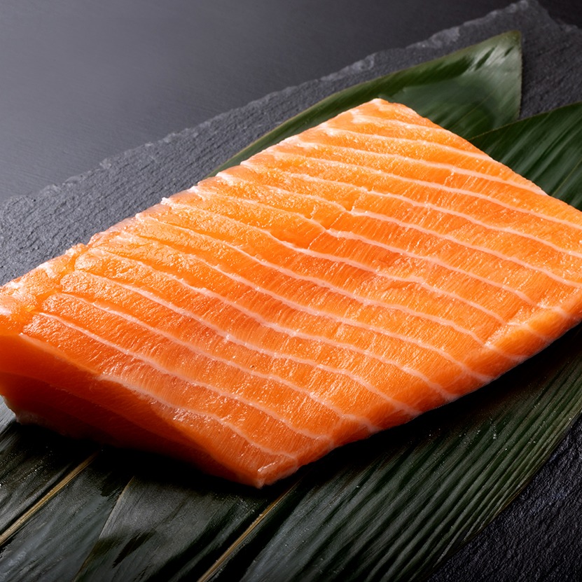 Cá hồi vua cắt khối siêu đông lạnh 0.5 lb