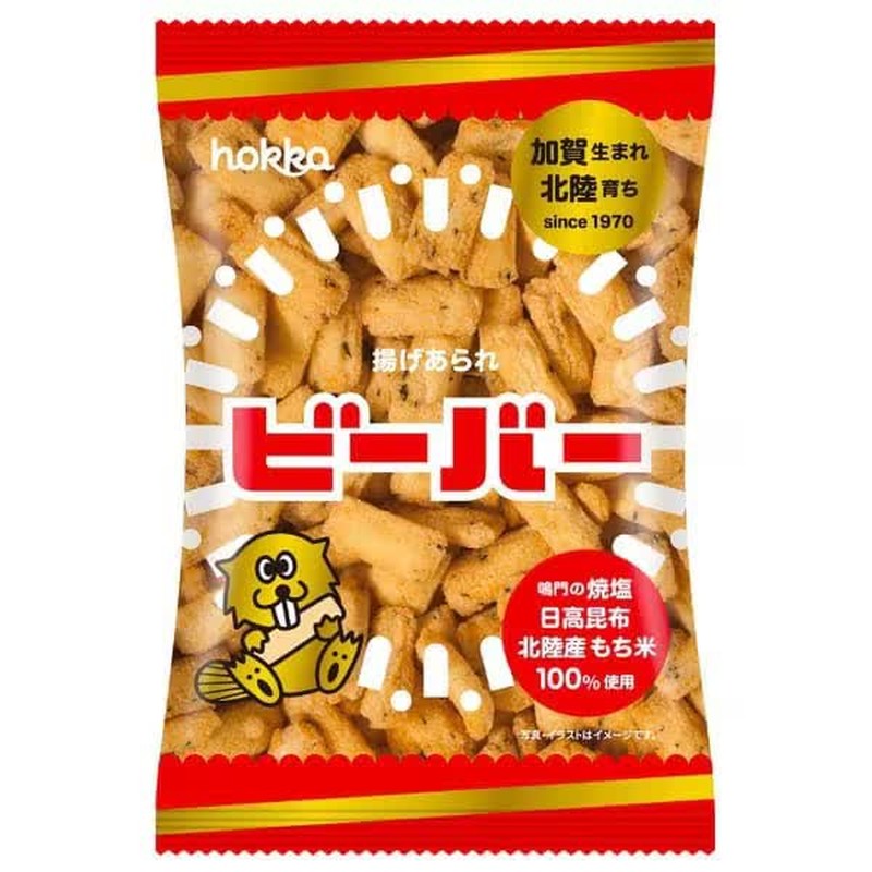 Hokuriku Confectionery Hokka Beaver 65g 1 each