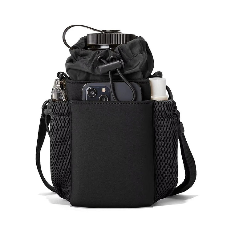 Multifunctional Water Bottle Bag Cell Phone Storag