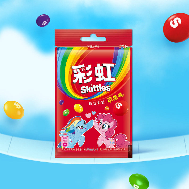 Rainbow glycogen fruit flavor 40g * 5 bags 5 pack