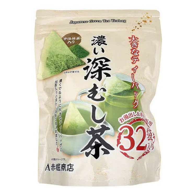 赤堀商店大茶包 宇治抹茶浓蒸茶 7g x 32包 1 份