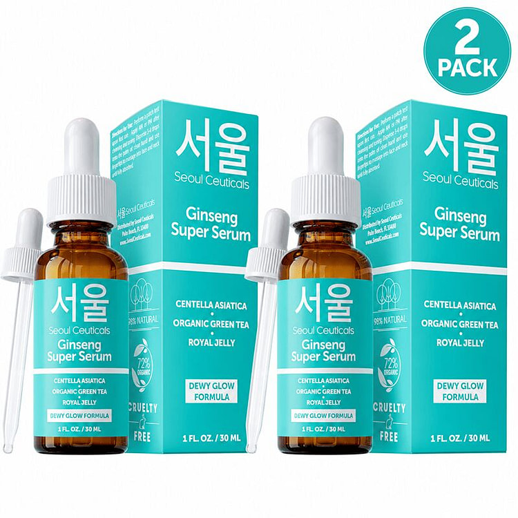 Seoul Ceuticals Ginseng Super Serum 30ml 1+1 Deal 60 ml