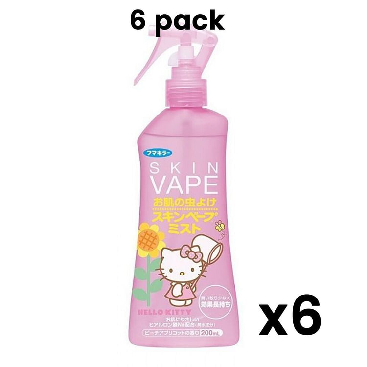 【超值6瓶】VAPE 驱蚊喷雾 (蜜桃香)