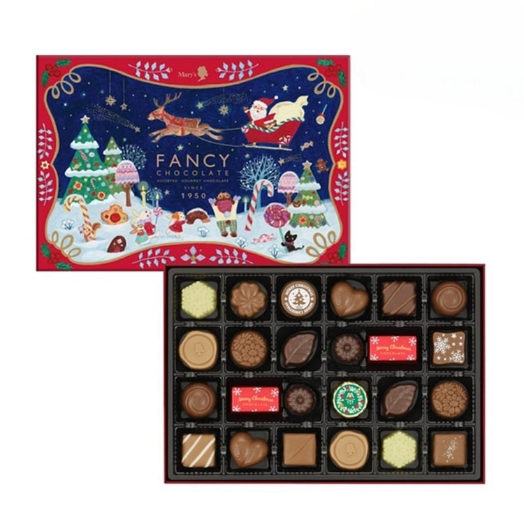 2024 Christmas Limited Edition Popular Chocolate Gift Box 24 Pieces