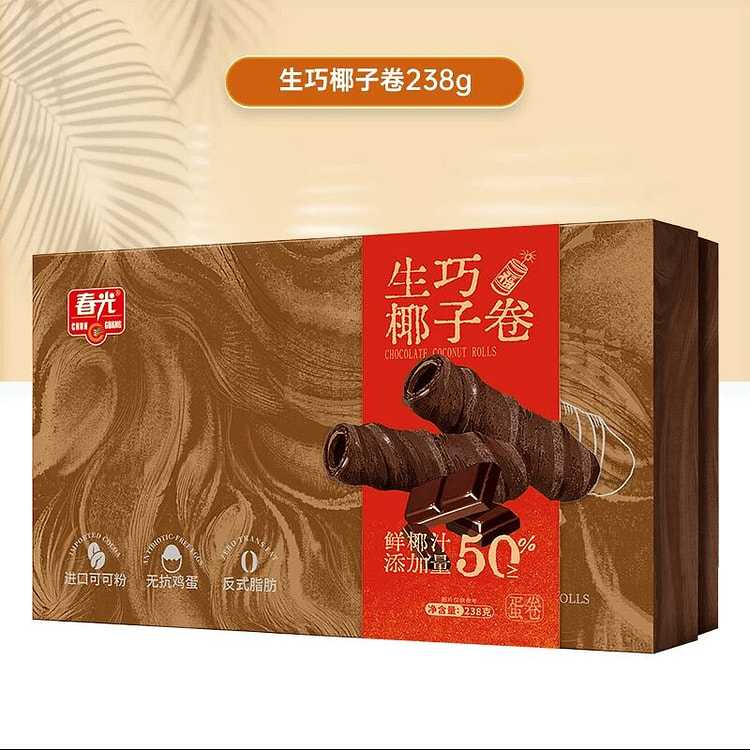 Chunguang Shengqiao Coconut Roll 238g 238 g