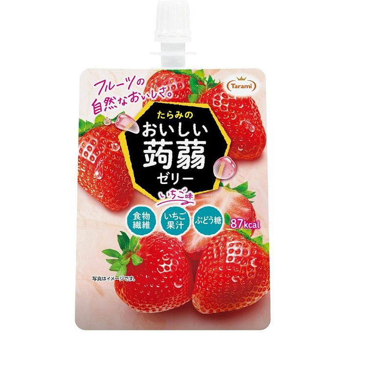 Tarami 蒟蒻果汁果冻(草莓味) 150g 1 包