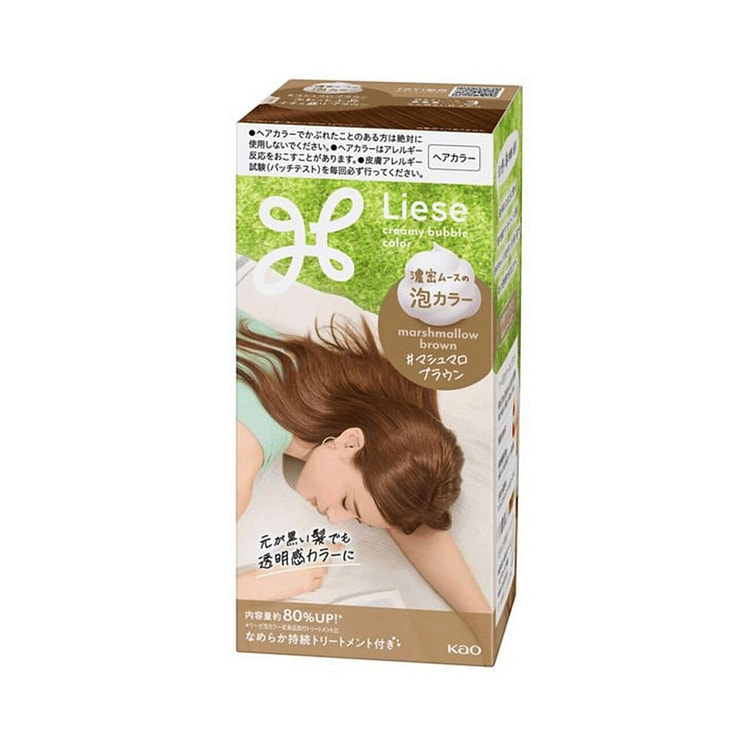 Liese 泡沫染发剂 棉花糖棕 1 份