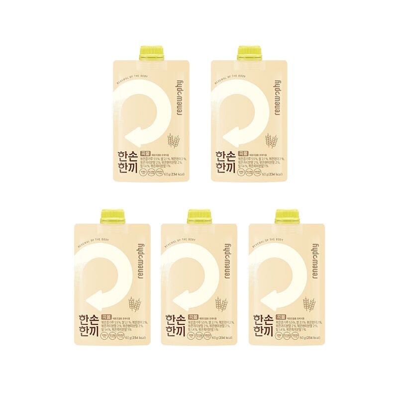 Renewophy Protein Meal Shake Grain Flavor 5bag 40 グラム