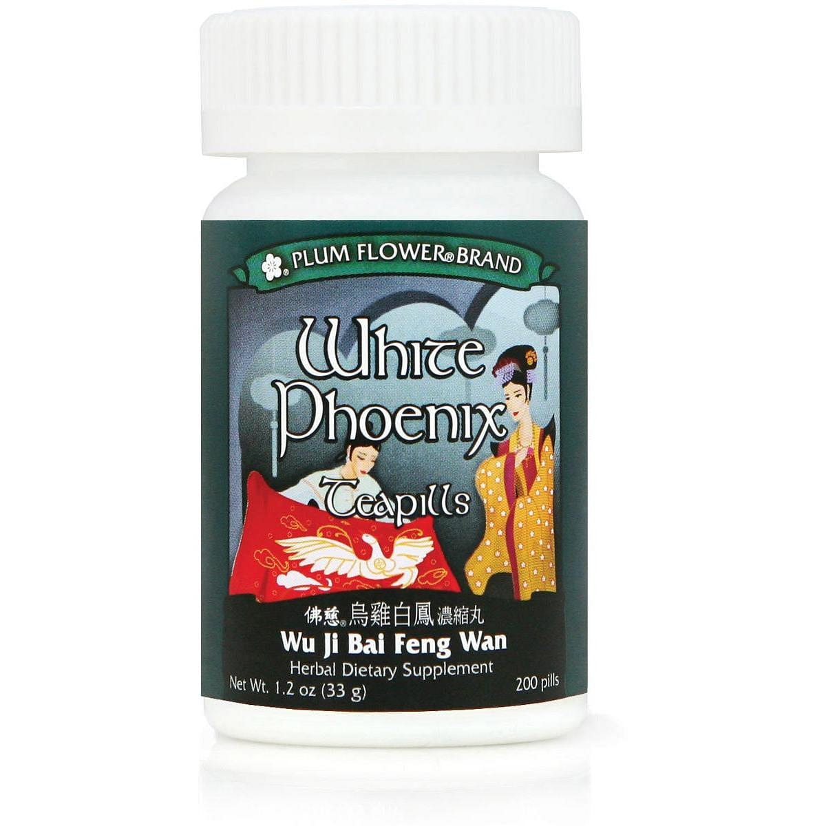 White Phoenix Teapills Wu Ji Bai Feng Wan 1 each