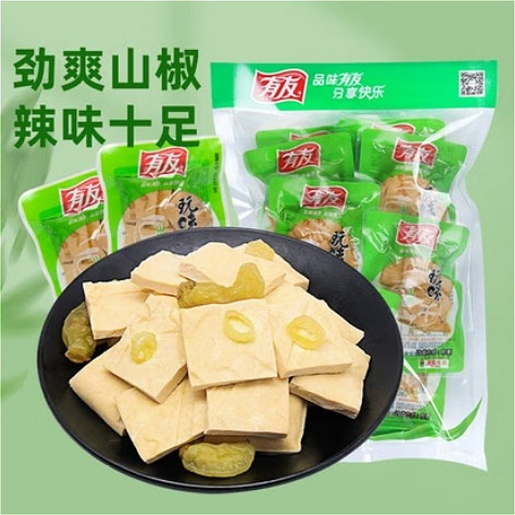 有友山椒风味豆腐 268g*1袋 268 克