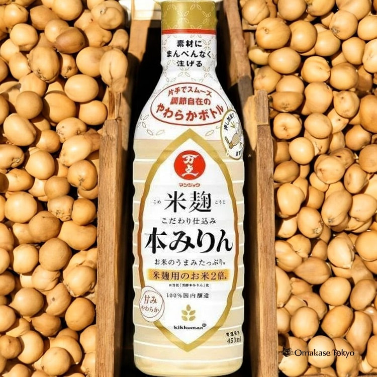 龟甲万特级本味醂甜米调味料 450ml