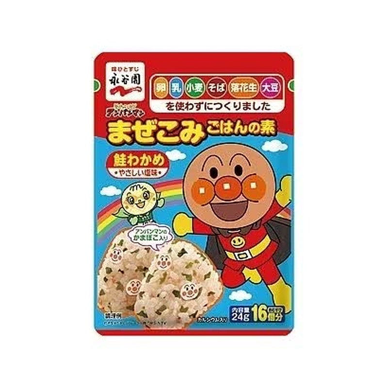 Nagatanien Anpanman Salmon Wakame Furikake 24g 1 each