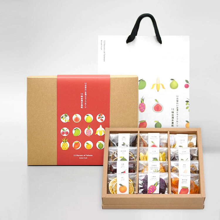 12 Flavors of Taiwan Dried Fruit