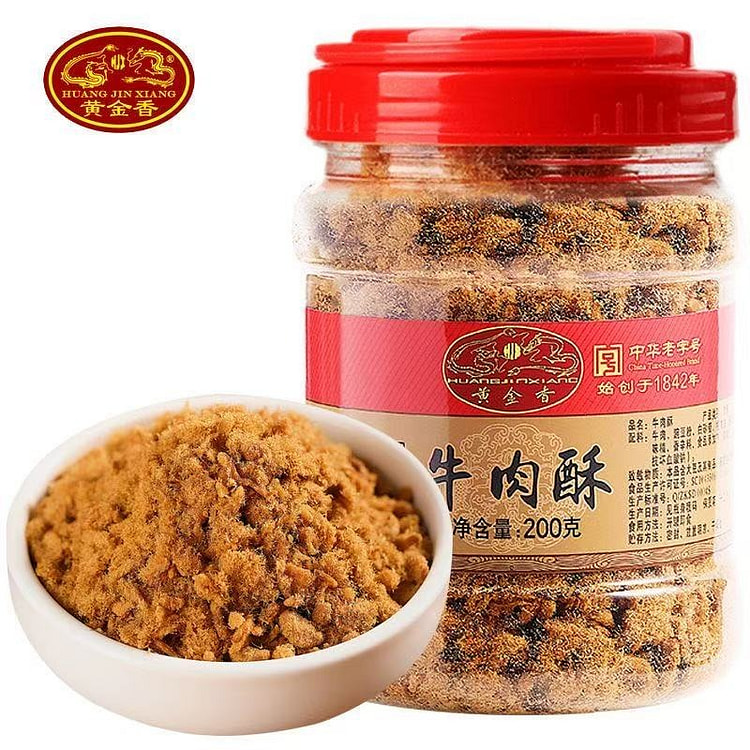 Chinese time-honored beef pastry 200g children's b 1 bottle
