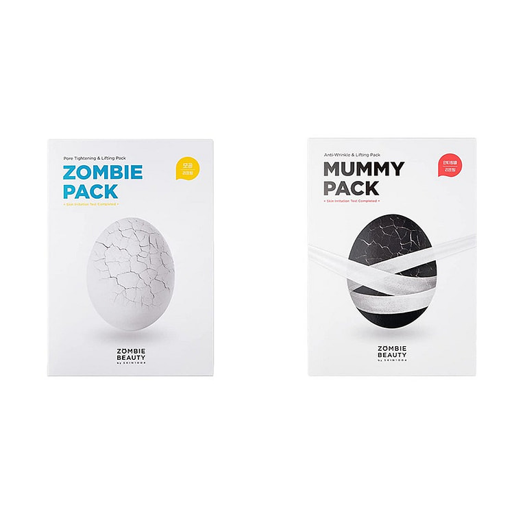 韩国Zombie Beauty滋养+去角质化妆组合