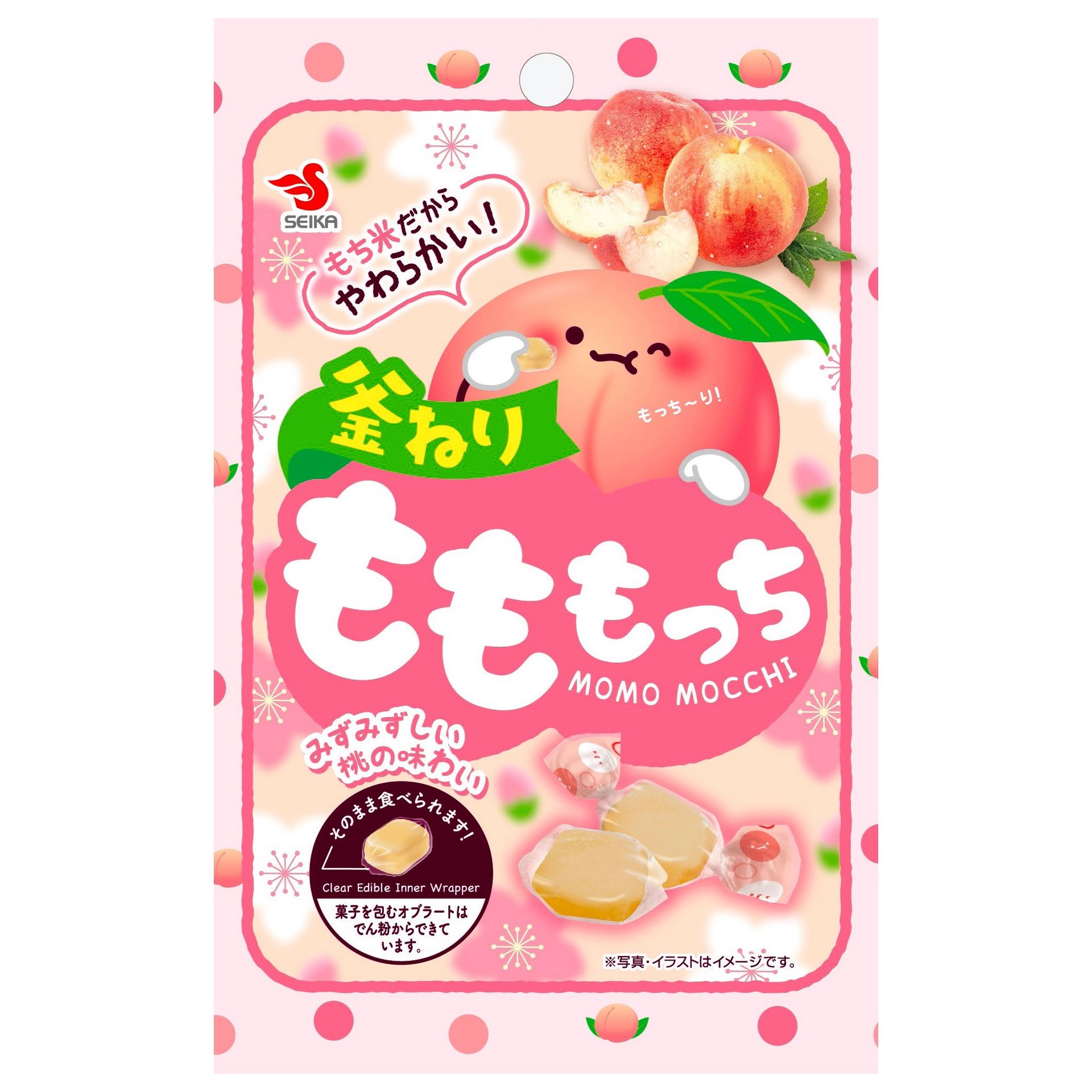 桃子麻糬蛋糕Momo Mocchi 軟糖32g - Weee!