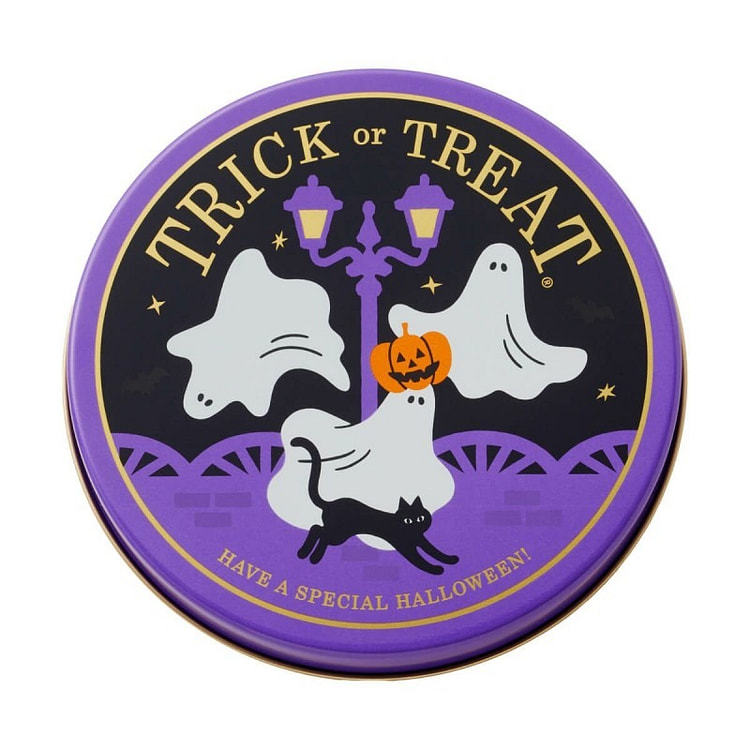 morozoff万圣节限定2种巧克力圆形礼盒共8枚 1 盒