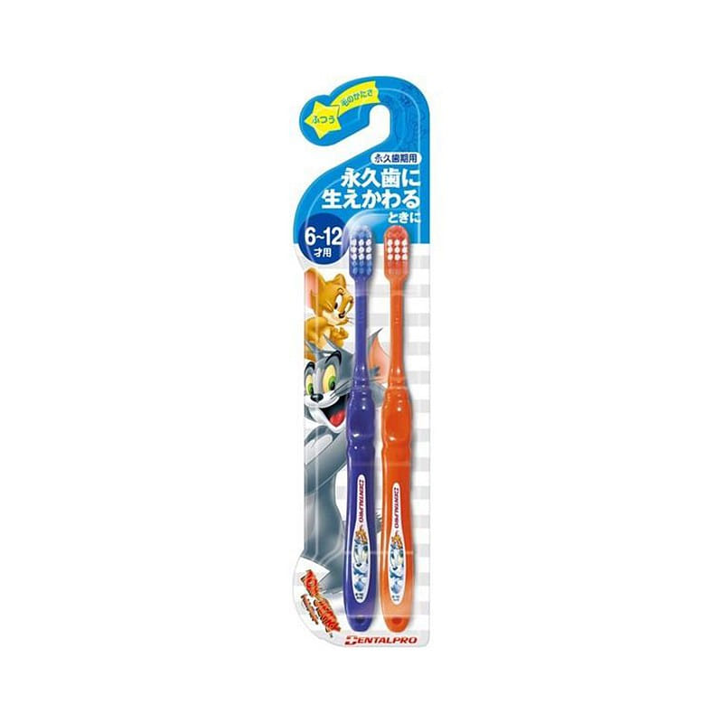 DentalPro Tom and Jerry 6-12 years old 2 pack 1 each