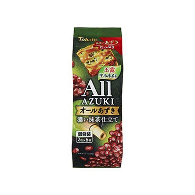 東ハト 小豆濃抹茶ビスケット 12 枚 1 個