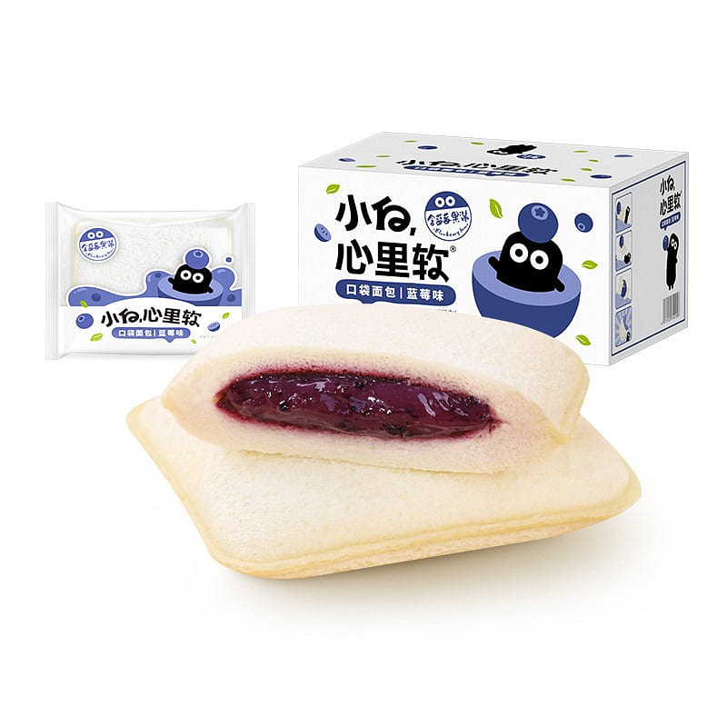Little White Soft Blueberry Sandwich Breakfast 360 g