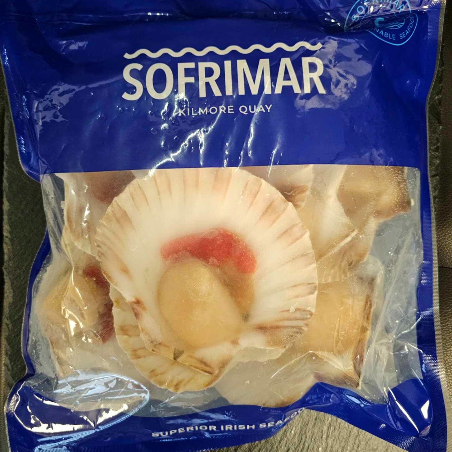 Get Frozen King Scallop on the Half Shell with Roe Delivered Weee