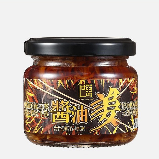 Pickled ginger shreds in soy sauce 140g 140 g
