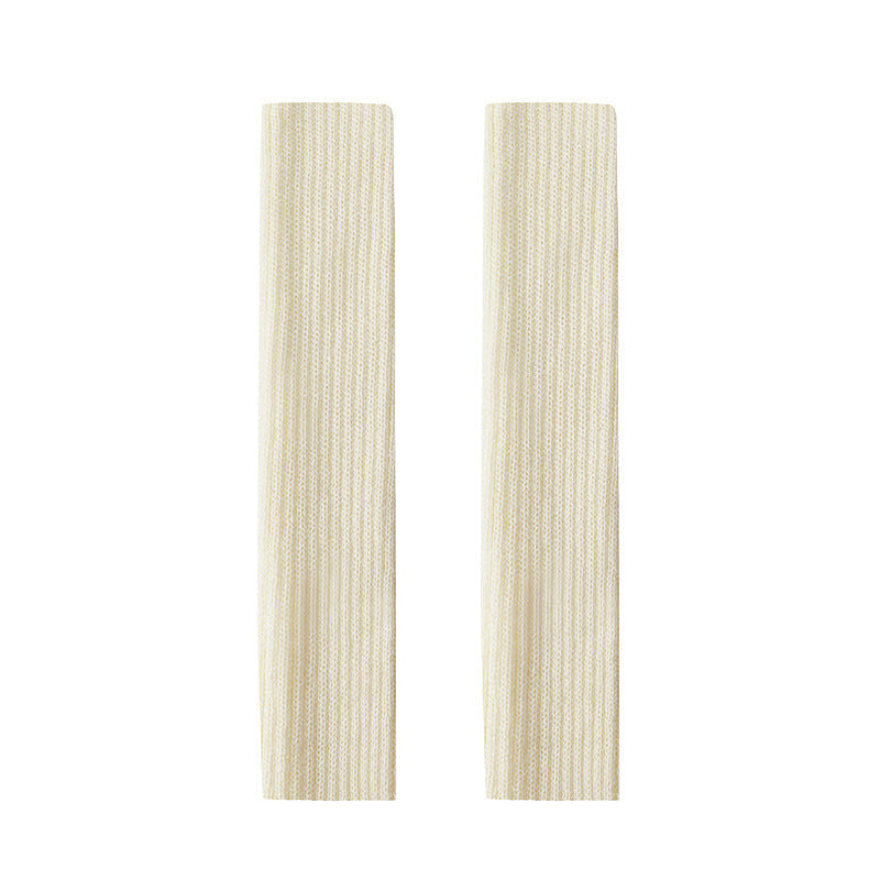 55cm Knitted Y2K Sock Covers, Leg Warmers,offwhite 0 lb