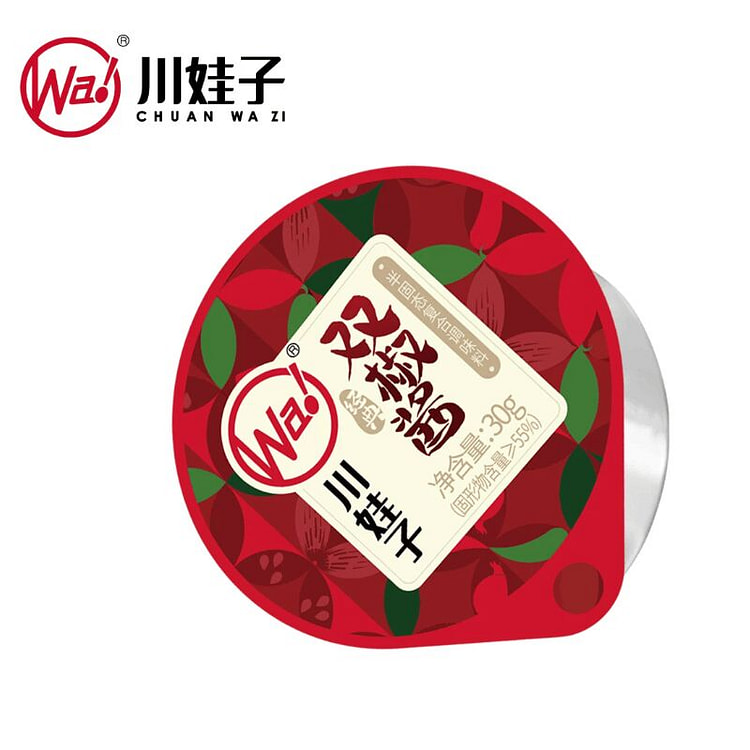 川娃子双椒酱30g*6罐 180 克