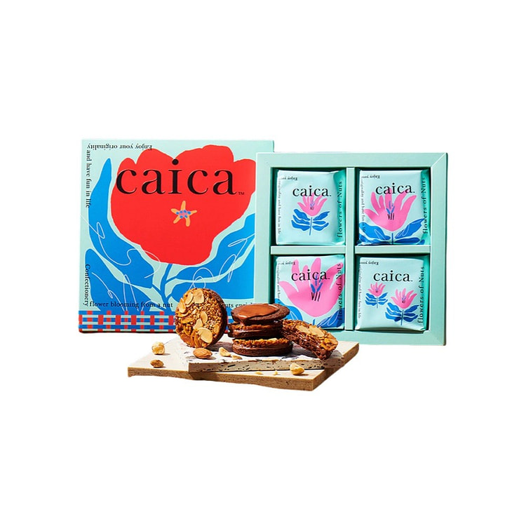 Popular Almond Chocolate Butter Cookies 4pcs