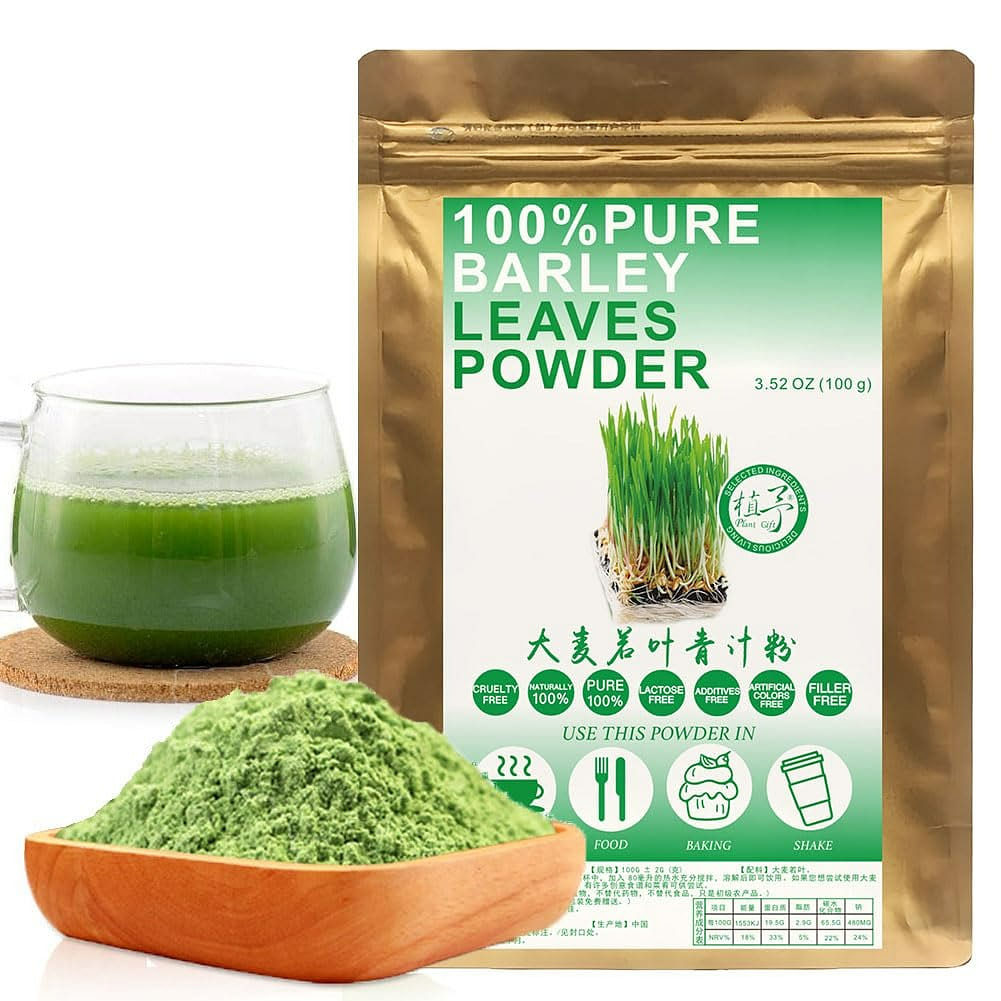 100% Pure Barley Leaves Powder Natural Meal Powder, Non-GMO Powder No Filler 1 個