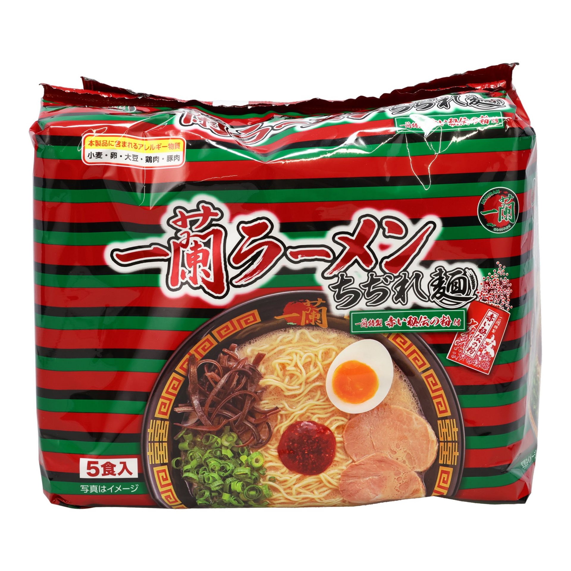 Ichiran Ramen Curly Noodles (5 pack) 788 กรัม