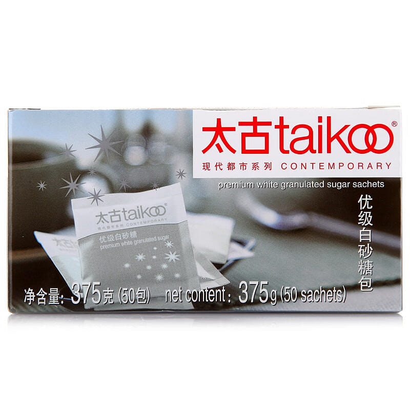 Taikoo high quality White sugar bag individual p 375 g