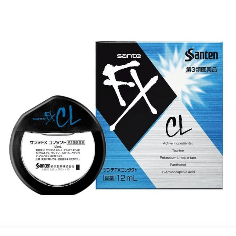 SanteFX Contact Lens Solution 12 ml