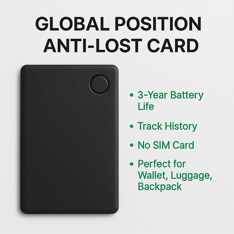Global Position Anti-lost Card-K1 1 each