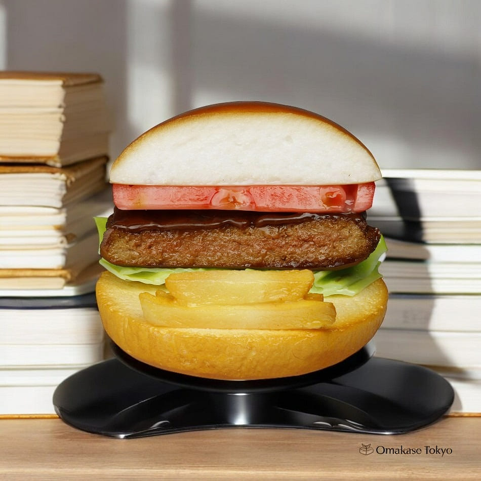 Food Sample Smartphone Stand Hamburger 250 กรัม